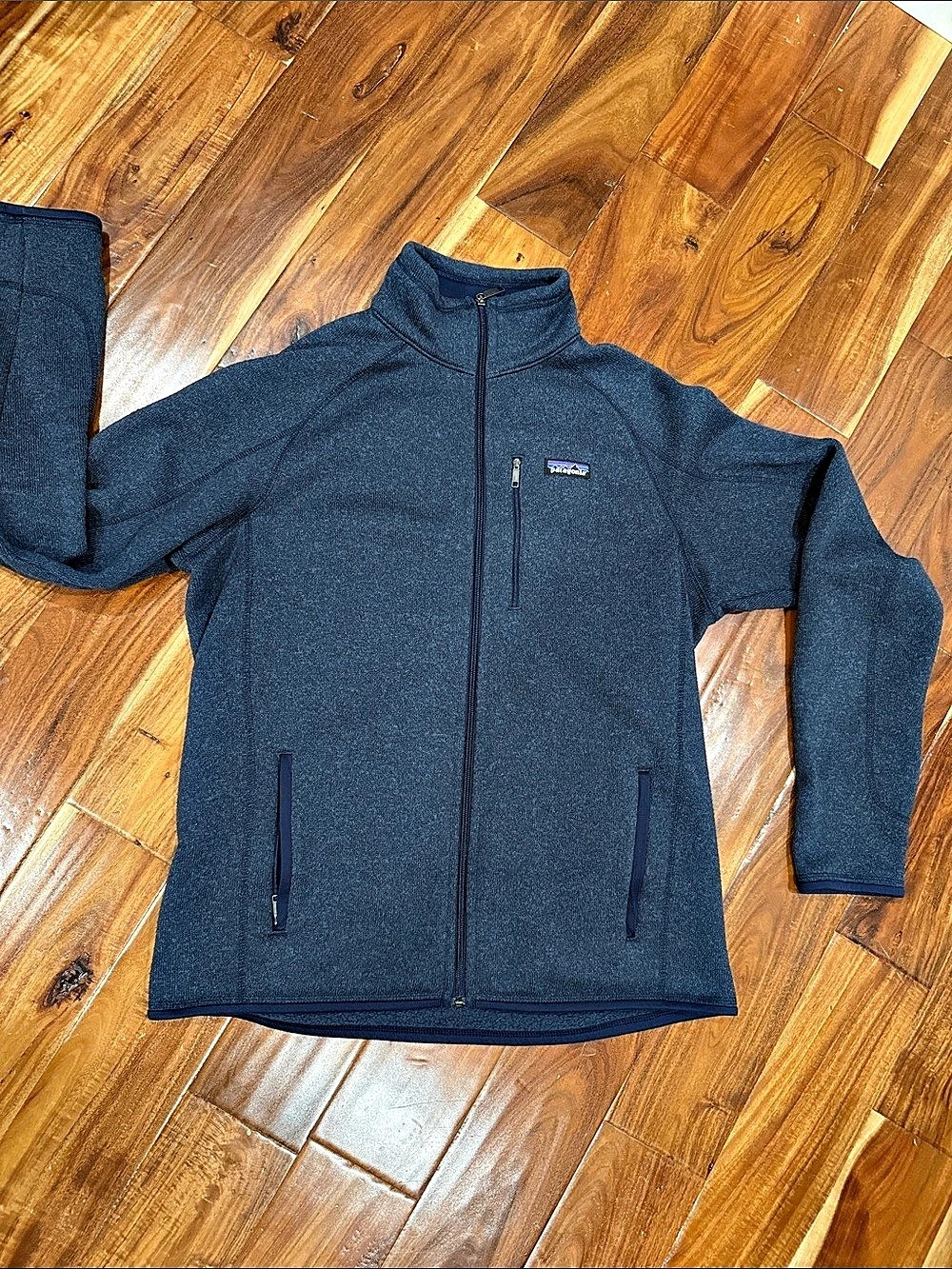 Patagonia Men's Better Sweater Full-Zip Fleece Jacket Blue Large